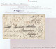 Ireland Waterford Welsh Packet Tipperary 1835 Cover (no Side Flaps) TOULOUSE To Golden WATERFORD AU 9 1835 Transit - Préphilatélie