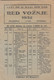 1952 Yugoslavia Railways Aviation Bus Transport Timetable Zagreb Main Station - Europe