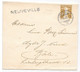 SUISSE - Poste Ferroviaire - 1909 - Bahnwagen-Stempel OW NEUVEVILLE + AMBULANT Ligne N°2 Switzerland Cover Schweiz Brief - Lettres & Documents