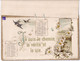 Magnifique Calendrier 1897 - Dieu Religion Jésus Christ Salomon Ange Coquelicot - Killinger - Victorian Era Angel God C2 - Formato Grande : ...-1900