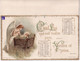 Delcampe - Magnifique Calendrier 1897 - Dieu Religion Jésus Christ Salomon Ange Coquelicot - Killinger - Victorian Era Angel God C2 - Tamaño Grande : ...-1900