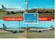 CARTE MAXIMUM  LUXEMBOURG AIRPORT 1989 - Cartes Maximum