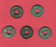 DYNASTIE SONG 5 MONNAIES DIFFERENTES TB 35 EUROS - Chinesische Münzen