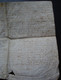 Delcampe - 1558 Giat Diocèse De Clermont Grand Parchemin, échange D'héritages Barnabé Richon Et Anna Garay, Veuve Richon - Manuscrits