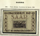 Sarre - Saarland Bloc Feuillet 1948 Y&T N°BF2 - Michel N°B2 *** - Victimes Des Inondations De Janvier 1948 - Blocks & Sheetlets