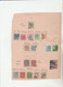 TIMBRES DU DANEMARK NEUF*/ OBLITEREES SUR FEUILLE 1863 A 1907 Nr VOIR SUR PAPIER AVEC TIMBRES  COTE 2234.50    € - Nuovi