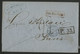 1864 LETTRE De RIGA En LETTONIE En Double Port Pour PARIS (voir Description) - Letland