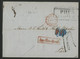 1853 RUSSIE LETTRE De RIGA (actuellement En LETTONIE)  Pour PARIS (voir Description) - ...-1857 Vorphilatelie