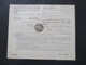 Altdeutschland Sachsen 30.4.1863 Beleg / Post Behändigungsschein Portofreie Justizsache Stp. K. Pr. Post Exped. Biere - Saxe