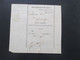 Altdeutschland Sachsen 21.3.1857 Beleg / Post Insinuations Document Portofreie Justizsache Stp. K. Pr. Post Exped. Barby - Saxony