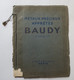 Delcampe - Catalogues - Bijouterie - Joaillerie - Fabricant Maison Baudy -61 - 63 Rue Baubourg -  Métaux Précieux Apprêtés - 1950 - - Sonstige & Ohne Zuordnung