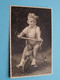 2 Kinderen Met DRIEWIELER > SPEELGOED > Anno 1920/30 ( Zie/voir/See SCANS ) Formaat PK / CP ( 2 Pcs.) ! - Voorwerpen