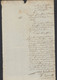 Précurseur - LAC Datée De Menin (28 Floréal An 6) + Obl Linéaire 91 / MENIN Et Port 4 Sous > Bruges - 1794-1814 (Periodo Frances)