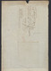 Précurseur - LAC Datée De Menin (28 Floréal An 6) + Obl Linéaire 91 / MENIN Et Port 4 Sous > Bruges - 1794-1814 (Periodo Francese)