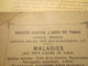 Le Tabac - Société Contre L'Abus Du Tabac -  Imprimés  Par M. Decroix - 1880 - RARE - - Dokumente