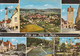 CPA ISNY- DIFFERENT VIEWS, PANORAMA, STREET VIEWS, LAKE, CAR - Isny