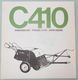 DÉPLIANT COMMERCIAL TRACTEUR JOHN DEERE C410 RAMASSEUSE PRESSE - Tractors