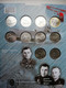 Russia Set 20 Coins 25 Rub X 19 Pcs Weapons Of The Great Victory + 10 Rub 75 Years Of Victory 2019 - 2020 UNC In Album - Russia