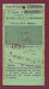 101120 - TICKET CHEMIN DE FER -  1 Voyageur 2e Classe N°214432C Paris à Lyon à La Méditerranée Culoz 1912 Coupon Aller - Europe