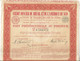 Action :part Préférentielle + Obligation De 350 Frs, Crédit Foncier Du Brésil ..1939, LOT DE 2 TITRES,  Frais Fr 2.75 € - Altri & Non Classificati
