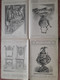 Delcampe - Lot De 7 Numeros De " L'Art Pour Tous"  1872 à 1879  - Planches De 60/ 84 Cm Pliees En 4 - Encyclopedie De L'art Indust. - Other Plans