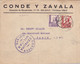 21600# Espagne LETTRE CENSURE CORREOS CENSURA MILITAR VIZCAYA Obl BILBAO 1938 PARIS ESPANA - Nationalistische Censuur