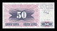 Bosnia Herzegovina 50 Dinara 1992 Pick 12 SC UNC - Bosnia And Herzegovina