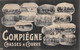 Compiègne     60   La Forêt: Chasse à Courre: Ensemble De 13 Mini Vues Sur Une Carte   (voir Scan) - Compiegne