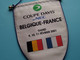 Coupe DAVIS Par NEC BELGIQUE - FRANCE Gand 2001 ( See / Voir SCAN ) Wimpel - Pennant - Fanion ! - Kleding, Souvenirs & Andere