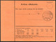 1956 Iceland Parcelcard Fylgibref Reykjavik / Patreksfjordur - Covers & Documents