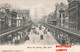 USA New York City Along The Bowery Train Metro Tram Tramway Cpa Carte Taxée + Timbre Taxe Cachet 1906 - Manhattan
