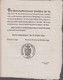 1818. DANMARK. Beautiful PLACAT, Angaaende Den Udenrigste Forskudsportoes Fremtidige ... () - JF410168 - ...-1851 Préphilatélie