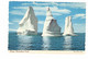 ST. JOHN'S, Newfoundland, Canada, Icebergs, Old 4X6 Chrome Postcard - St. John's