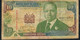 KENYA P24d 10 SHILLINGS 1992   #AR     FINE  NO P.h. - Kenya