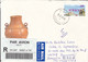 91816- AMOUNT 41 MACHINE PRINTED STAMP ON ARCHAEOLOGY, VASE SPECIAL COVER, 2019, CHINA-TAIWAN - Brieven En Documenten