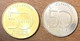 13 AUBAGNE Z. I. LES PALUDS 50 ANS REMERCIEMENTS 2 MEDAILLES TOURISTIQUE MONNAIE DE PARIS 2018 JETON MEDALS COINS TOKENS - 2018