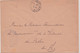 Lettre De La Poste Aux Armees 414 1936 Au Verso Daguin De Fes Ville Nouvelle Et Fes Batha Bureau Des Affaires Indigènes - Sonstige & Ohne Zuordnung