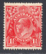 Australia 1926-30 Mint Mounted, Inverted Wmk 7, Perf 13.5x12.5, Sc# ,SG 96w - Mint Stamps