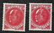 France  N° 506 Neuf * ** TB Et N° 506  Neuf (*)   Variété Avec Casque à Pointe (sur Le Crane Du Maréchal  !  - Neufs