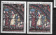 France Dallay  N° 1409 Et 1409a  Couleurs Décalées  Neufs *  * TB= MNH VF   - Neufs