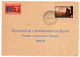 Suisse : Camp D'Internement 1940 : Carte Militaire  - Cachet : Malix - Covers & Documents