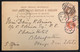 Carte Postale Entier Angleterre 1 Penny + N° Obl De Wantage 1894 Pour Bloemfontein Dans L'état D'Orange Libre - Orange Free State (1868-1909)