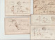 PRIVAS  ( 07 ) - Lot De 9 LAC  ID( Meme Correspondance ) Dont CAD    Pour CHARMES  - Cachet LA VOULTE Au Verso - 1801-1848: Précurseurs XIX