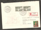 Enveloppe   Recom    Oblit  TURKU   ABO   1956  / Premier Jour +  Au Dos  Vignette Esperanto   Marseille - Esperánto