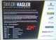 Taylor Hagler ( American Race Car Driver) - Autographes