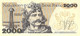 2000 Zloty Polen UNC (I) 1982 - Poland