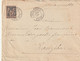 Lettre D'Alexandrie Egypte 10 Fevrier 1898 A Destination De Zanzibar RRR - Cartas & Documentos