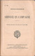 Instructions Sur Le Service De La Gendarmerie En Campagne Aux Armées à Jour Au 1er Mai 1925 - Policia