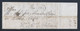 Carta Com Rara Obliteração De Barras 217 E Nominal De Tavira Para Vila Nova De Portimão Em 1859. - Lettres & Documents