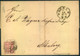 1863, Briefhülle Von GERA Mit 1 Sgr. Mit 9 Mm Oberrand. - Gebraucht